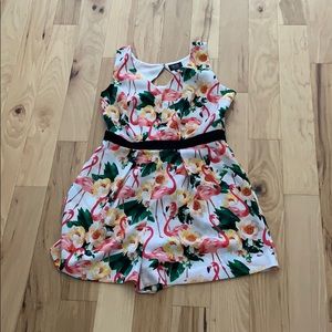 Flamingo romper